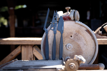 Logotrade promotional giveaway picture of: BOSKA Cheese Knife Set Monaco+ Black