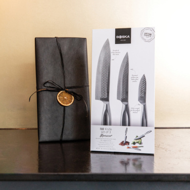 Logo trade promotional item photo of: BOSKA Kitchen Knives Monaco+, set of 3