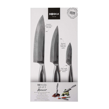 Logotrade promotional merchandise image of: BOSKA Kitchen Knives Monaco+, set of 3