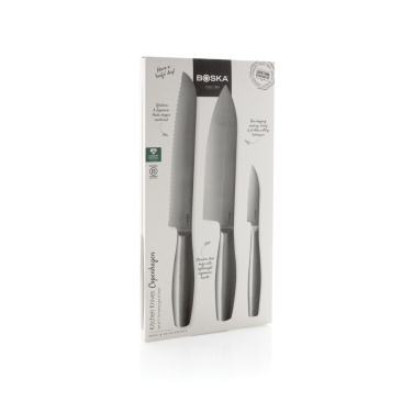 Logo trade business gifts image of: BOSKA Kitchen Knives Copenhagen, set of 3