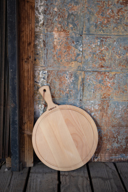 Logo trade promotional giveaways image of: BOSKA Serving Board Round Amigo L
