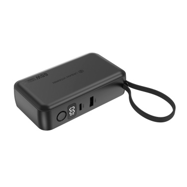Logo trade promotional gifts image of: Urban Vitamin Eureka hybrid GANcharger 10000mah powerbank65W