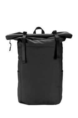 Logo trade promotional giveaway photo of: Rolltop backpack PEKTUSAN Schwarzwolf