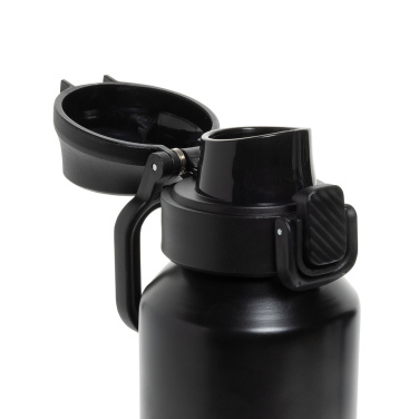 Logo trade promotional item photo of: Via RCS Re-steel lockable sport bottle 600ML
