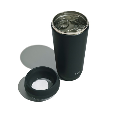 Logo trade promotional giveaways picture of: Topl Recycled Steel To Go Tumbler Patented 360 Lid 354ml