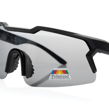 Logo trade corporate gifts image of: SproShield RCS plastic activity glasses with polarized lens
