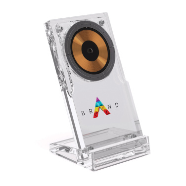 Logo trade promotional giveaways picture of: Magcharge 15W magnetic wireless charging stand