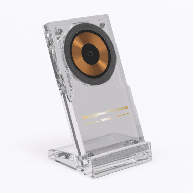 Logo trade promotional item photo of: Magcharge 15W magnetic wireless charging stand