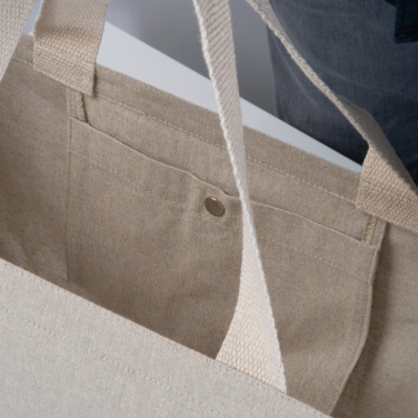 Logo trade business gifts image of: Large cotton bag Pilar