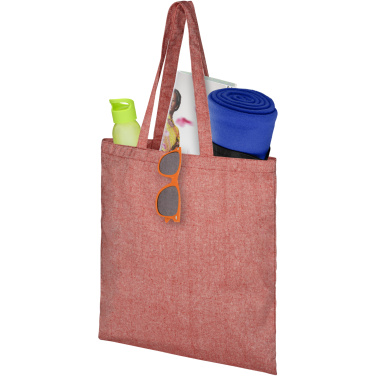 Logo trade promotional item photo of: Pheebs 150 g/m² recycled tote bag 7L