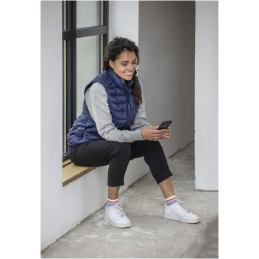 Logotrade advertising product picture of: Pallas women's GRS recycled insulated bodywarmer