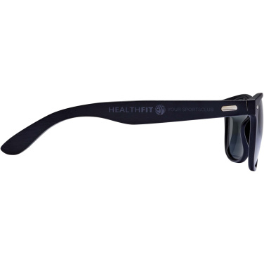 Logotrade promotional item image of: Arlo bamboo sunglasses with black coating