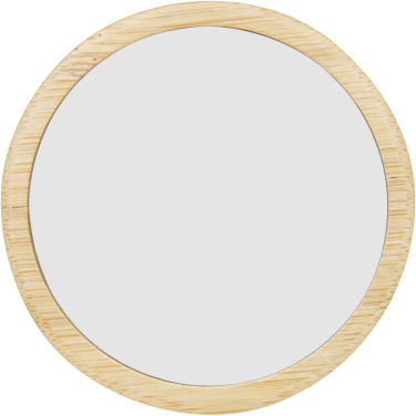 Logo trade promotional items picture of: Lustre bamboo mirror