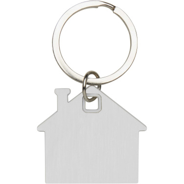 Logotrade promotional merchandise photo of: Nook house-shaped keychain
