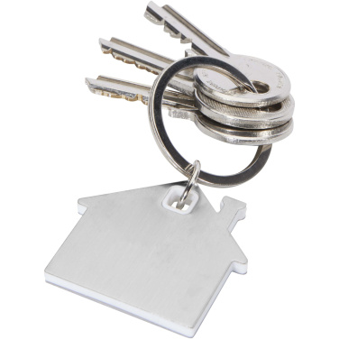 Logo trade advertising product photo of: Nook house-shaped keychain