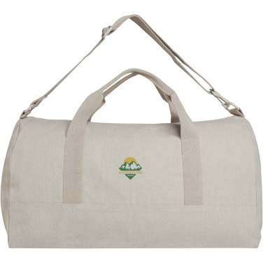 Logo trade promotional items picture of: Porter 500 g/m² Aware™ recycled duffel bag 50L