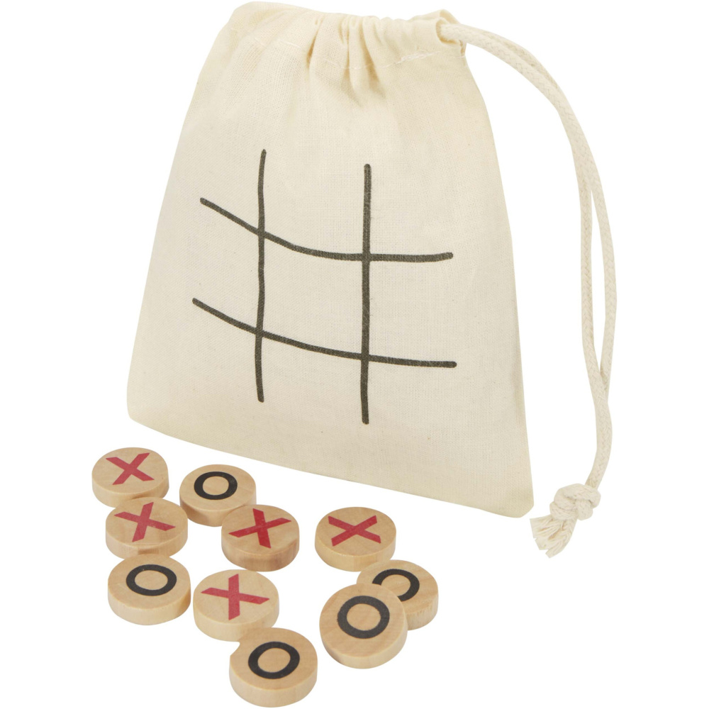 Logotrade promotional giveaways photo of: Whorl wooden tic, tac, toe game