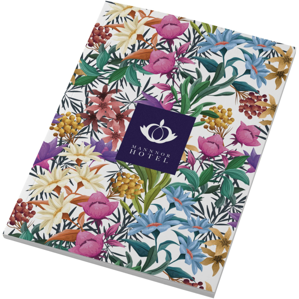 Logotrade promotional gift image of: Novella Austen A5 soft cover notebook - 50 sheets