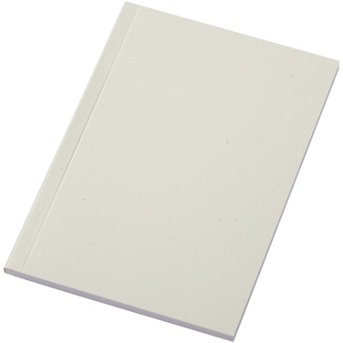 Logo trade promotional giveaways image of: Novella Austen A6 recycled soft cover notebook - 50 sheets