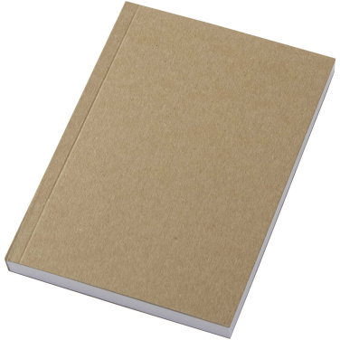 Logotrade promotional merchandise photo of: Novella Austen A6 recycled soft cover kraft notebook - 100 sheets