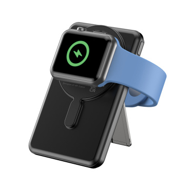 Logo trade promotional giveaway photo of: Urban Vitamin Redwood 5in1 5000mah 20W PD magnetic powerbank