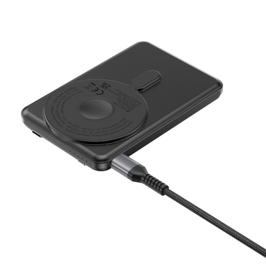 Logotrade promotional merchandise picture of: Urban Vitamin Redwood 5in1 5000mah 20W PD magnetic powerbank