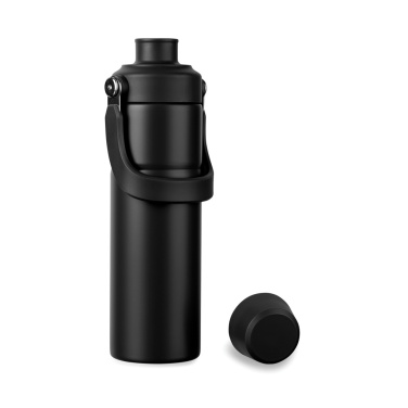 Logo trade promotional item photo of: Baltimore trek RCS recycled SS bottle 600 ML