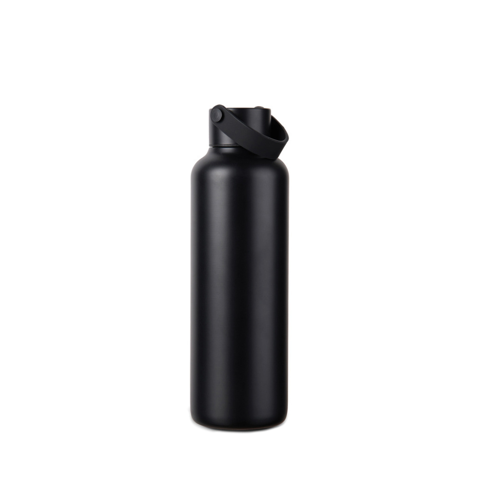 Logo trade advertising products picture of: Baltimore RCS recycled SS bottle 600 ML