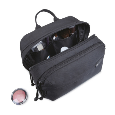 Logo trade promotional items image of: Renew AWARE™ rPET Toiletry Bag