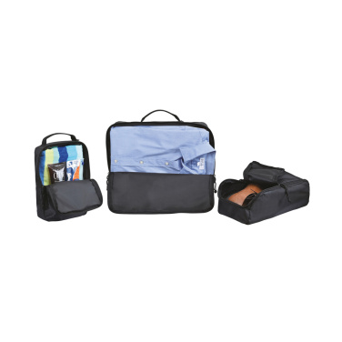 Logo trade promotional gifts picture of: Renew AWARE™ rPET 3 Piece Packing Cube Set