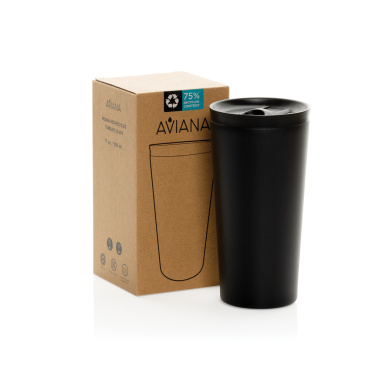 Logo trade promotional product photo of: Aviana™ Rowan RCS Recycled Tumbler 500 ML