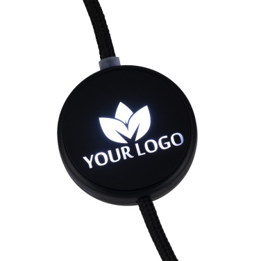 Logotrade promotional giveaways photo of: Cable 4in1 with illuminated logo - LH-ZM02