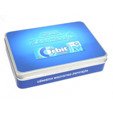 Logotrade promotional product image of: Metal box 18x12,6x4 cm