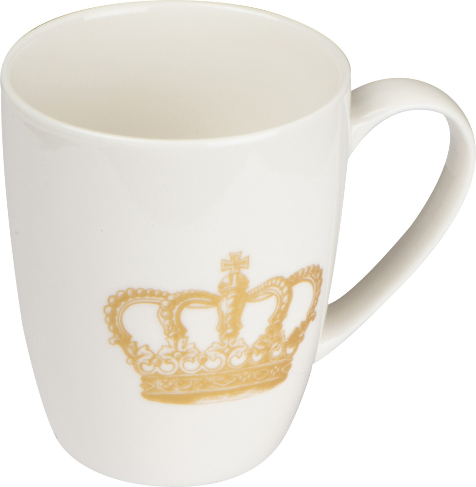 Logo trade promotional products picture of: Mug with crown print 300 ml