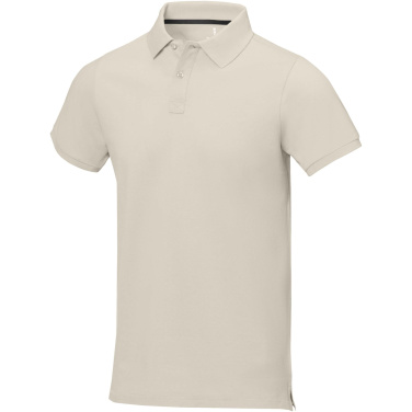 Logo trade corporate gifts image of: Calgary short sleeve men's polo
