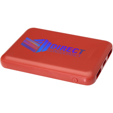 Logo trade promotional giveaways picture of: Asama 5000 mAh Type-C recycled plastic power bank