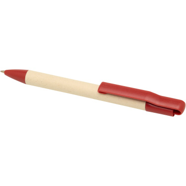 Logotrade promotional merchandise photo of: Liliana sugarcane paper ballpoint pen (blue ink)