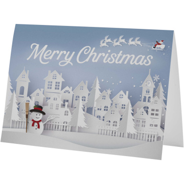 Logo trade business gift photo of: Herald A5 greeting card