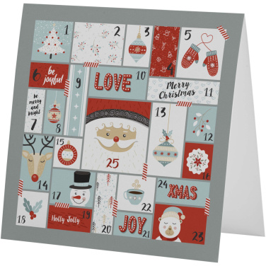 Logo trade promotional products image of: Herald square greeting card