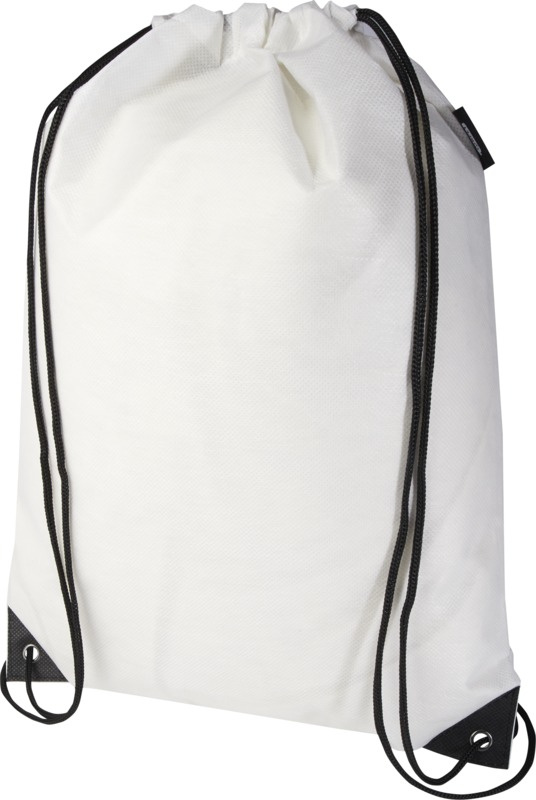 Logotrade promotional product image of: Evergreen GRS recycled non-woven drawstring bag 5L