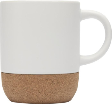 Logotrade promotional giveaway picture of: Billie 300 ml ceramic sublimation mug with cork details
