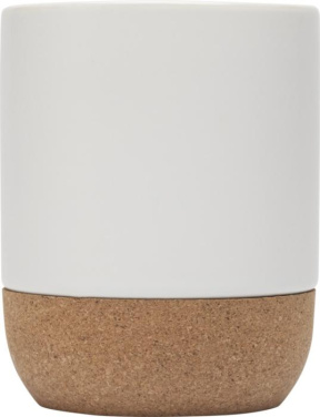 Logotrade advertising products photo of: Billie 300 ml ceramic mug with cork details and matt finish