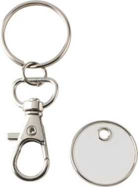 Logo trade advertising products picture of: Rory keyring with trolley coin