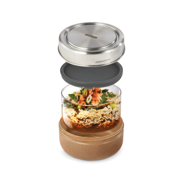 Logo trade promotional products picture of: Black+Blum Glass Lunch Bowl 750ml