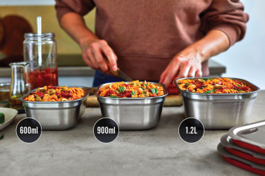 Logotrade promotional merchandise picture of: Black+Blum Mealprep Box 3pcs Set Small, Medium, Large