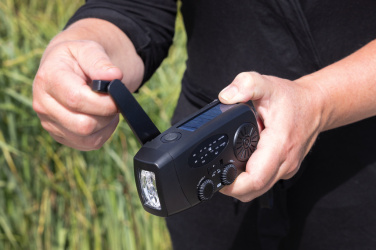 Logotrade advertising products photo of: RescueWave RCS recycled plastic emergency radio