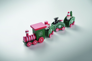 Logotrade promotional gift picture of: Wooden Christmas train