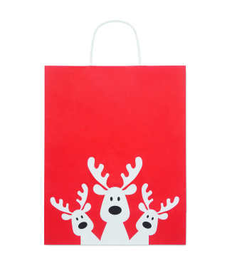 Logo trade promotional giveaway photo of: Gift paper bag large