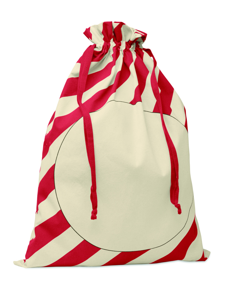 Logotrade promotional product image of: Large Santa cotton bag