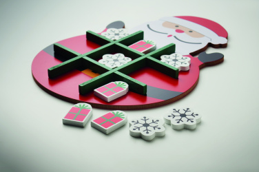 Logotrade advertising product image of: Christmas wooden tic tac toe